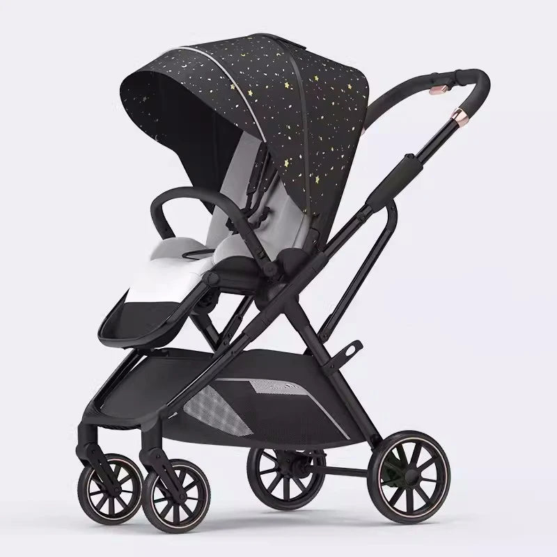 2024 High View Portable Baby Stroller Ergonomic Bassinet