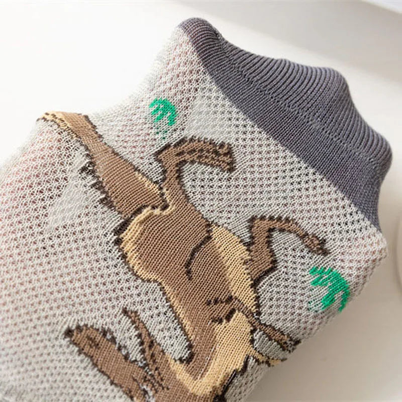 Dinosaur Boys Socks (5 Pairs) -1 to 12 years old