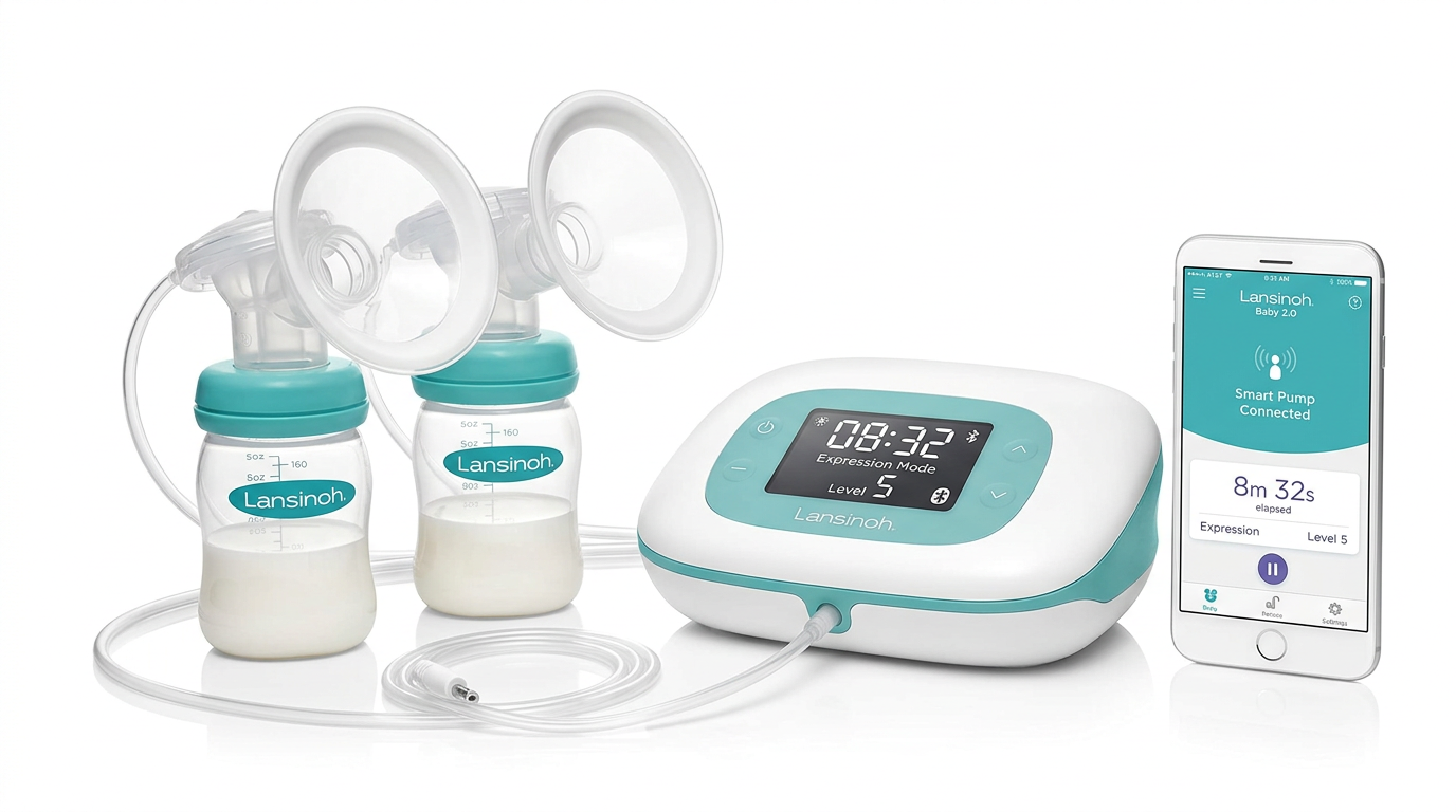 Lansinoh 智能雙側電動吸奶器