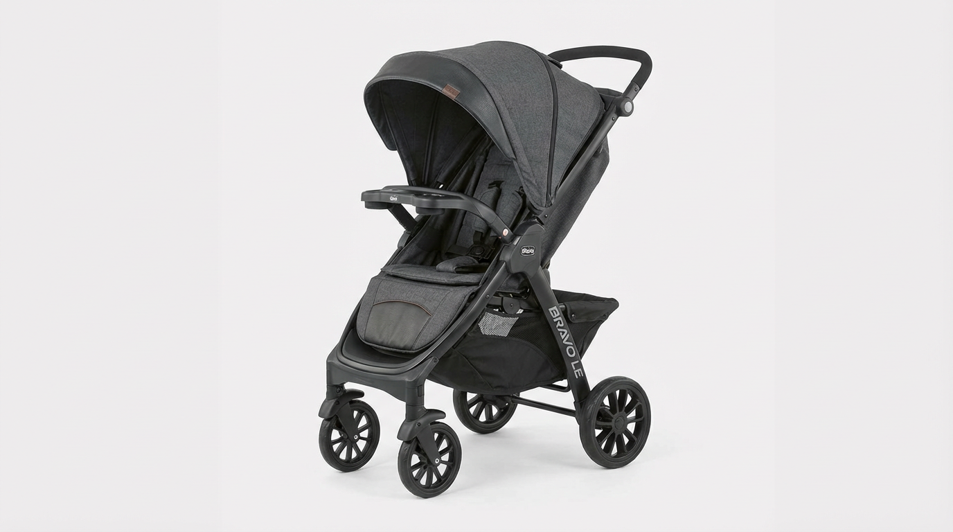 Chicco Bravo LE Quick-Fold 嬰兒推車 - 單手摺疊輕便款